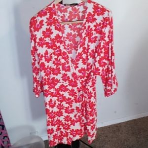 Floral dress by Zara